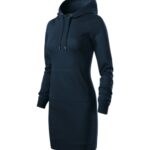 Snap 419 Sukienka damskie Granatowy - 02