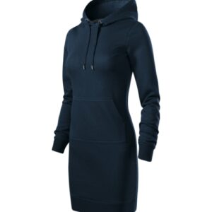 Snap 419 Sukienka damskie Granatowy - 02