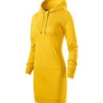 Snap 419 Sukienka damskie Żółty - 04