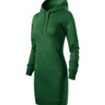 Snap 419 Sukienka damskie Zieleń butelkowa - 06