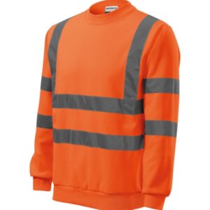 HV Essential 4V6 Bluza unisex Fluorescencyjny pomarańczowy - 98