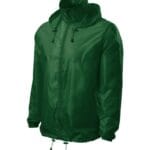 Windy 524 Wiatrówka unisex Zieleń butelkowa - 06