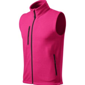 Exit 525 Kamizelka polarowa unisex Czerwień purpurowa - 40