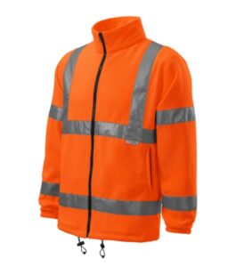HV Fleece Jacket 5V1 Polar unisex Fluorescencyjny pomarańczowy - 98