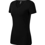 Action V-neck 701 Koszulka damska Czarny - 01