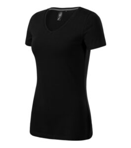 Action V-neck 701 Koszulka damska Czarny - 01