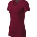 Action V-neck 701 Koszulka damska Garnet - 86