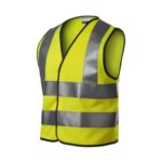 HV Bright 9V4 Kamizelka odblaskowa dziecięca Fluorescencyjny żółty - 97