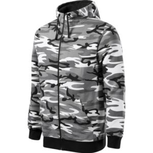 Camo Zipper C19 Bluza męska Camouflage gray - 32
