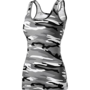 Camo Triumph C36 Top damski Camouflage gray - 32