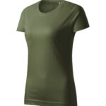Basic Free F34 Koszulka damska Khaki - 09