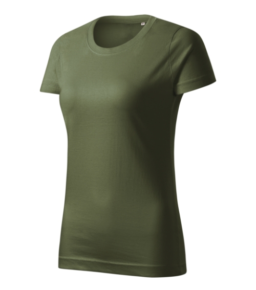 Basic Free F34 Koszulka damska Khaki - 09