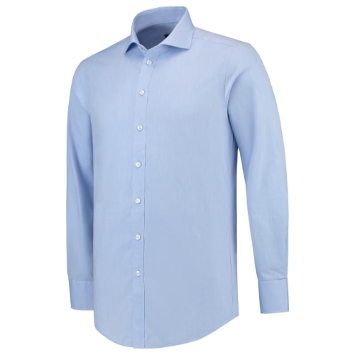 Fitted Shirt T21 Koszula męska Blue - TC