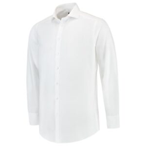Fitted Stretch Shirt T23 Koszula męska Biały - T0