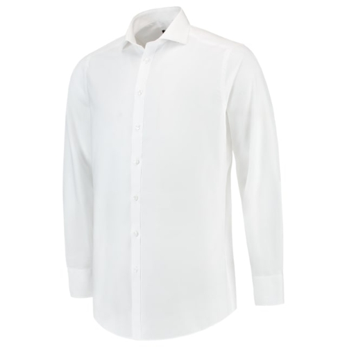 Fitted Stretch Shirt T23 Koszula męska Biały - T0