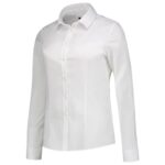 Fitted Stretch Blouse T24 Koszula damska Biały - T0