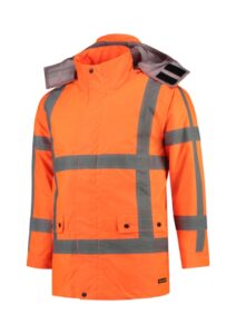 RWS Parka T50 Kurtka robocze unisex Fluorescencyjny pomarańczowy - 98