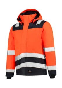 Midi Parka High Vis Bicolor T51 Kurtka robocze unisex Fluorescencyjny pomarańczowy - 98