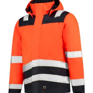 Midi Parka High Vis Bicolor T51 Kurtka robocze unisex Fluorescencyjny pomarańczowy - 98