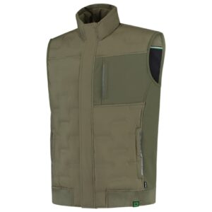Puffer Bodywarmer Rewear T55 Kamizelka unisex Army - TA