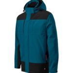 Vertex W55 Zimowa kurtka softshellowa męska Petrol blue - 93