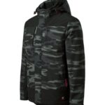 Vertex Camo W56 Zimowa kurtka softshellowa męska Camouflage dark gray - C2