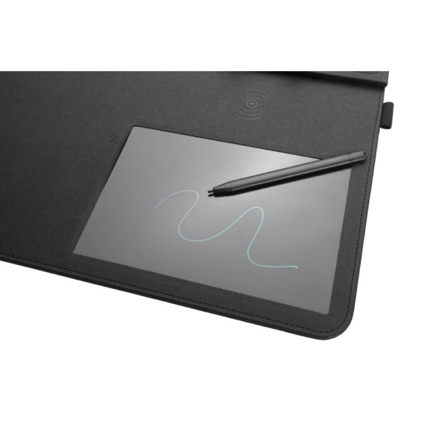 Podkładka pod mysz z ładowarką indukcyjną TAPIS Pierre Cardin Czarny