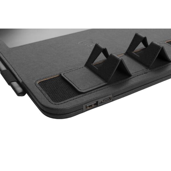 Podkładka pod mysz z ładowarką indukcyjną TAPIS Pierre Cardin Czarny