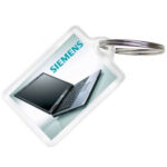 Brelok akrylowy Przeźroczysty