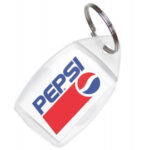 Brelok akrylowy Przeźroczysty