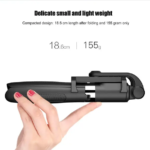 Selfie stick ze stojakiem Czarny