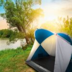 Namiot plażowy KERKINI Schwarzwolf Niebieski