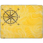 Koc piknikowy ALVERNIA Schwarzwolf Żółty