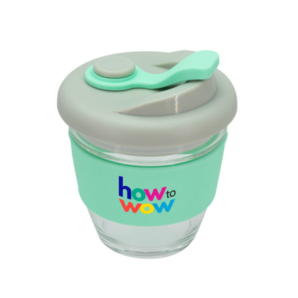 Kubek szklany 227 ml Wielokolorowy