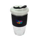 Kubek szklany 454 ml Wielokolorowy