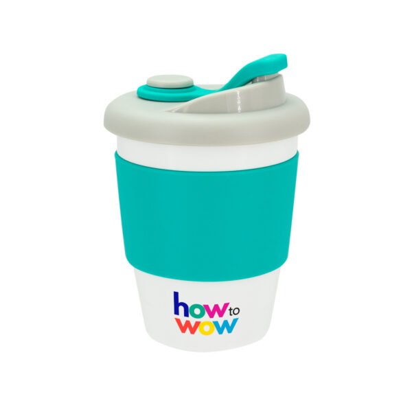 Kubek z PLA z recyklingu 340 ml Wielokolorowy