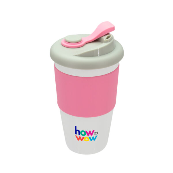 Kubek z PLA z recyklingu 454 ml Wielokolorowy