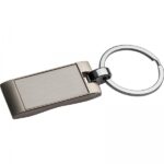 Brelok metalowy Szary