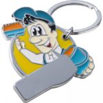 Brelok metalowy CrisMa Żółty