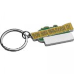 Brelok metalowy CrisMa You Are Welcome Zielony