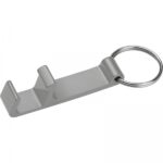 Brelok metalowy otwieracz do butelek Szary
