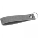 Brelok z filcu Szary