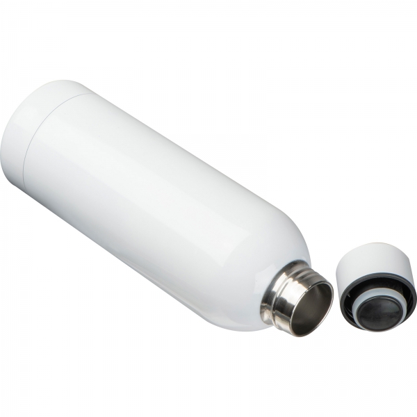 Butelka stalowa termiczna 500 ml Biały