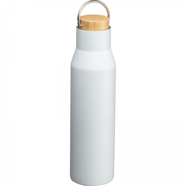 Butelka stalowa termiczna 550 ml Biały