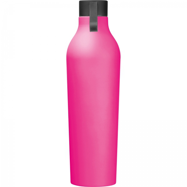 Butelka stalowa termiczna soft touch 800 ml Różowy