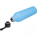 Butelka stalowa termiczna soft touch 800 ml Jasnoniebieski