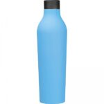 Butelka stalowa termiczna soft touch 800 ml Jasnoniebieski