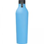 Butelka stalowa termiczna soft touch 800 ml Jasnoniebieski