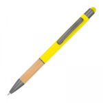 Długopis metalowy touch pen Żółty