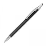 Długopis metalowy touch pen soft touch Czarny